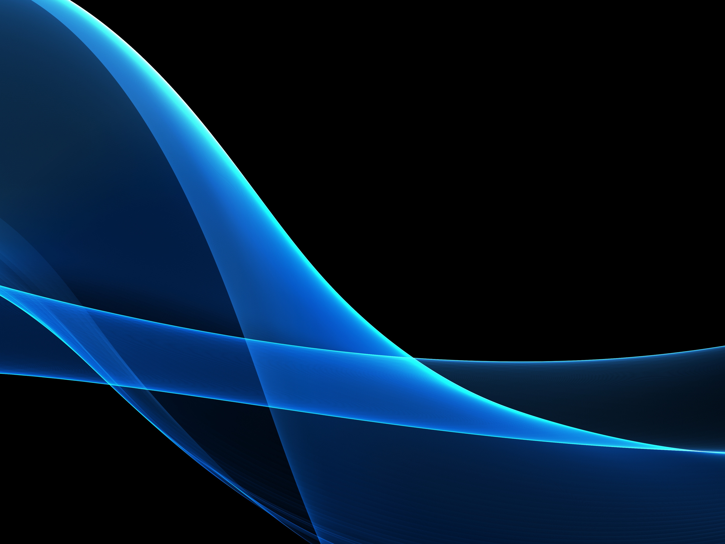 Dynamic Blue Wave Background